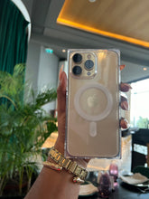Load image into Gallery viewer, Transparent Rectangular MagSafe case