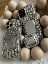 Load image into Gallery viewer, Gorgeous sliver laser mirror case