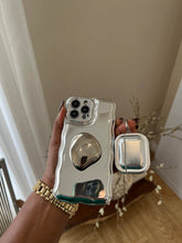 Load image into Gallery viewer, Luxury sliver case (can be bought with or without the popsocket)