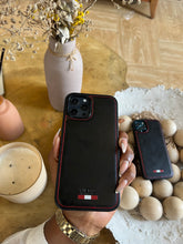 Load image into Gallery viewer, LUXURY LEATHER PHONECASE (BLACK)