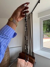 Load image into Gallery viewer, Gorgeous Long beaded Charms (black and white)