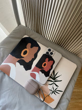 Load image into Gallery viewer, BLACKGIRL MAGIC MACBOOK  CASE with matching keyboard cover ✨