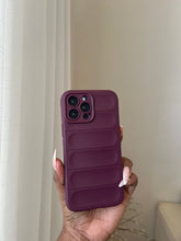 Load image into Gallery viewer, Maroon Soft 3D Stripe case