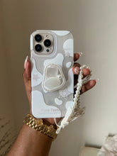 Load image into Gallery viewer, Holographic translucent popsocket case (can be bought with or without the charm holder) it’ll