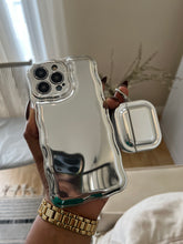 Load image into Gallery viewer, Luxury sliver case (can be bought with or without the popsocket)