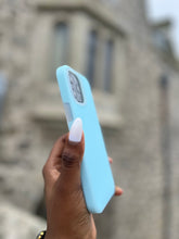 Load image into Gallery viewer, Baby blue Premium silicone apple case