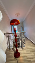 Load image into Gallery viewer, Burgundy Bubble Floor Lamp