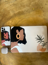 Load image into Gallery viewer, BLACKGIRL MAGIC MACBOOK  CASE with matching keyboard cover ✨