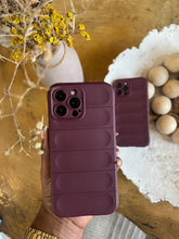 Load image into Gallery viewer, Maroon Soft 3D Stripe case