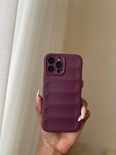 Load image into Gallery viewer, Maroon Soft 3D Stripe case