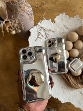 Load image into Gallery viewer, Luxury sliver case (can be bought with or without the popsocket)