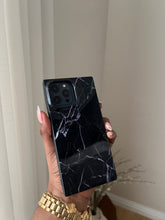 Load image into Gallery viewer, Rectangular black marble case