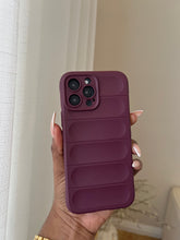Load image into Gallery viewer, Maroon Soft 3D Stripe case