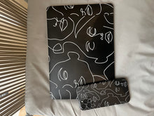 Load image into Gallery viewer, Black minimalist Lineart case
