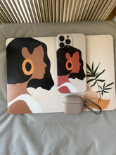 Load image into Gallery viewer, BLACKGIRL MAGIC MACBOOK  CASE with matching keyboard cover ✨