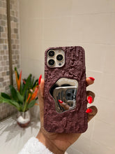 Load image into Gallery viewer, Gorgeous  Matte maroon   mirror case