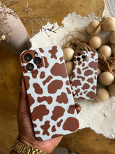 Load image into Gallery viewer, Cow print phone case