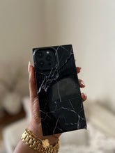 Load image into Gallery viewer, Rectangular black marble case