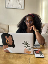 Load image into Gallery viewer, BLACKGIRL MAGIC MACBOOK  CASE with matching keyboard cover ✨