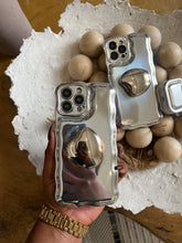 Load image into Gallery viewer, Luxury sliver case (can be bought with or without the popsocket)