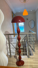 Load image into Gallery viewer, Burgundy Bubble Floor Lamp