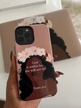 Load image into Gallery viewer, Protective God is within her  phonecase