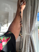 Load image into Gallery viewer, Gorgeous Long beaded Charms ( Black  mixed with brown beads )