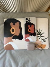Load image into Gallery viewer, BLACKGIRL MAGIC MACBOOK  CASE with matching keyboard cover ✨