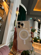 Load image into Gallery viewer, Transparent Rectangular MagSafe case