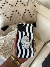 Load image into Gallery viewer, Monochrome clock popsocket case.