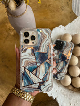 Load image into Gallery viewer, Electroplated Marble design 2 in 1 SHOCKPROOF CASE