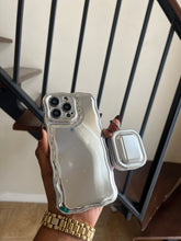 Load image into Gallery viewer, Luxury sliver case (can be bought with or without the popsocket)