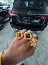 Load image into Gallery viewer, The Clover Timepiece Rings
