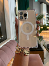 Load image into Gallery viewer, Transparent Rectangular MagSafe case