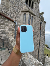 Load image into Gallery viewer, Baby blue Premium silicone apple case
