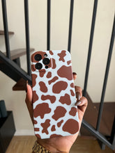 Load image into Gallery viewer, Cow print phone case