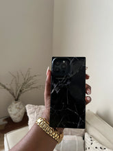 Load image into Gallery viewer, Rectangular black marble case