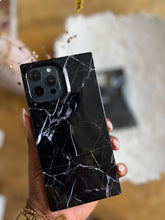 Load image into Gallery viewer, Rectangular black marble case