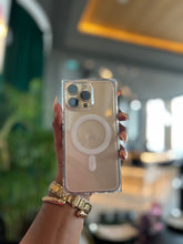 Load image into Gallery viewer, Transparent Rectangular MagSafe case