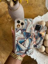Load image into Gallery viewer, Electroplated Marble design 2 in 1 SHOCKPROOF CASE