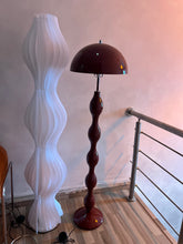 Load image into Gallery viewer, Burgundy Bubble Floor Lamp