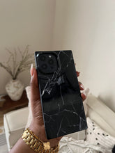 Load image into Gallery viewer, Rectangular black marble case