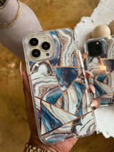 Load image into Gallery viewer, Electroplated Marble design 2 in 1 SHOCKPROOF CASE