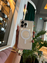 Load image into Gallery viewer, Transparent Rectangular MagSafe case