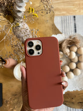 Load image into Gallery viewer, Premium Brown silicone case