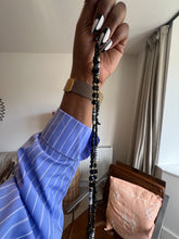 Load image into Gallery viewer, Gorgeous Long beaded Charms (black and white)