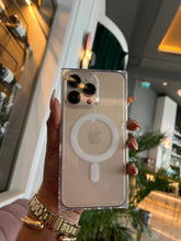 Load image into Gallery viewer, Transparent Rectangular MagSafe case