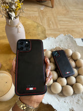 Load image into Gallery viewer, LUXURY LEATHER PHONECASE (BLACK)