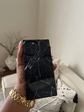 Load image into Gallery viewer, Rectangular black marble case