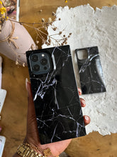Load image into Gallery viewer, Rectangular black marble case